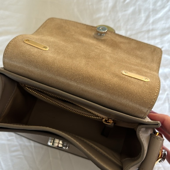 Chloe Mini Tess Leather Crossbody Purse - Picture 2 of 7